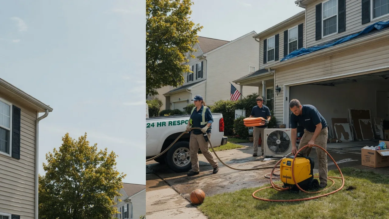 Emergency Water Damage Restoration in Portland, PA near me
